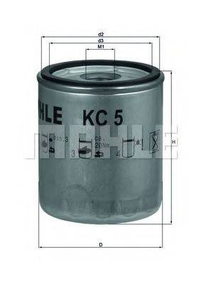 MAHLE ORIGINAL KC5 Топливный фильтр