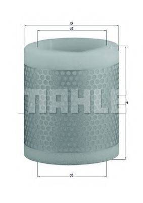 MAHLE ORIGINAL LX124 Воздушный фильтр