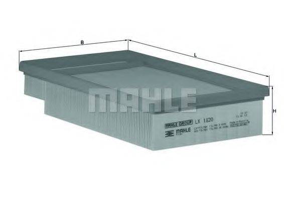 MAHLE ORIGINAL LX1820 Воздушный фильтр