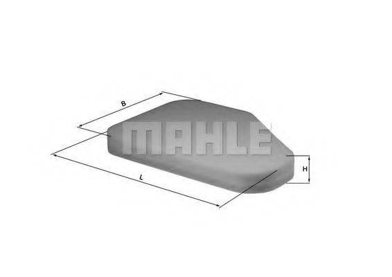 MAHLE ORIGINAL LX125 Воздушный фильтр