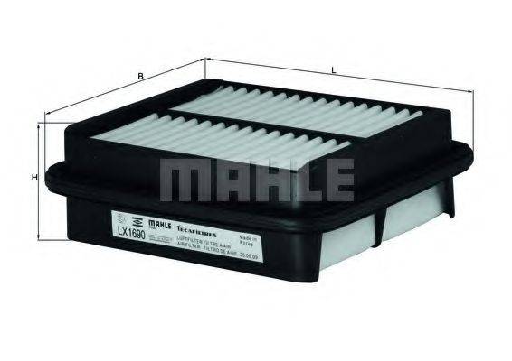 MAHLE ORIGINAL LX1690 Воздушный фильтр