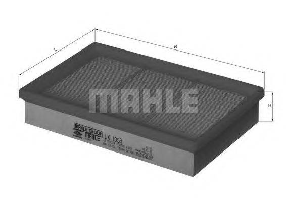MAHLE ORIGINAL LX1053 Воздушный фильтр