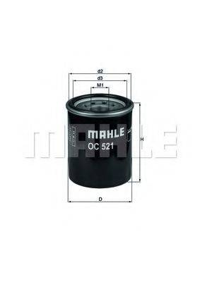 MAHLE ORIGINAL OC521 Масляный фильтр