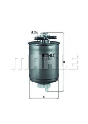 MAHLE ORIGINAL KL410D Топливный фильтр