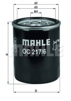 MAHLE ORIGINAL OC2176 Масляный фильтр