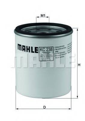 MAHLE ORIGINAL KC238D Топливный фильтр