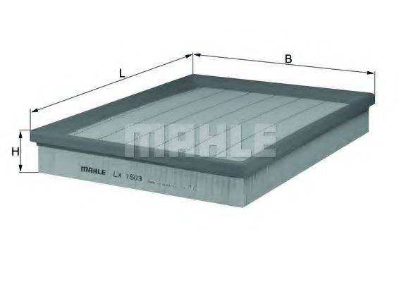 MAHLE ORIGINAL LX1503 Воздушный фильтр