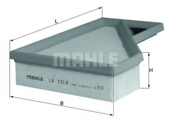 MAHLE ORIGINAL LX1213 Воздушный фильтр