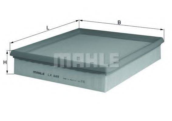 MAHLE ORIGINAL LX889 Воздушный фильтр