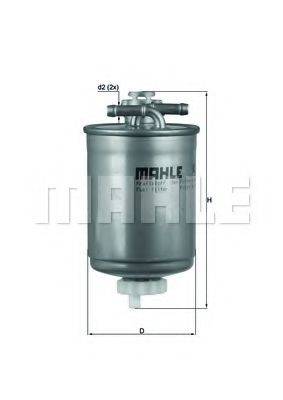 MAHLE ORIGINAL KL103 Топливный фильтр