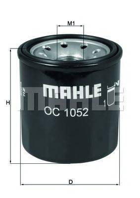 MAHLE ORIGINAL OC1052 Масляный фильтр