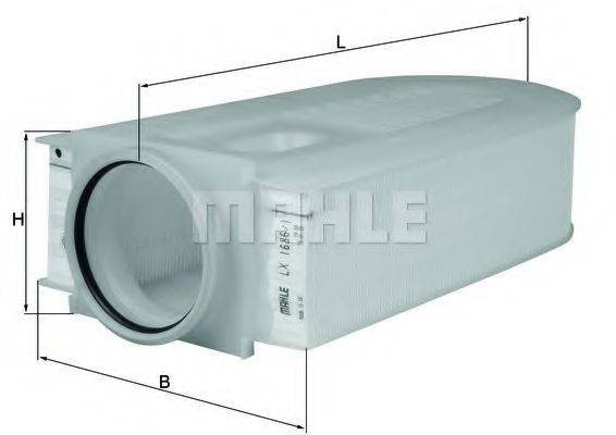 MAHLE ORIGINAL LX16861 Воздушный фильтр