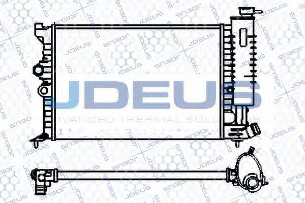 Радіатор, охолодження двигуна JDEUS 007V18
