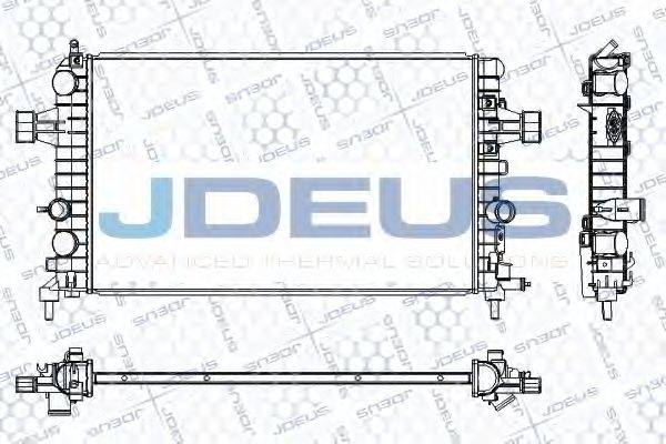 JDEUS RA0200990 Радіатор, охолодження двигуна