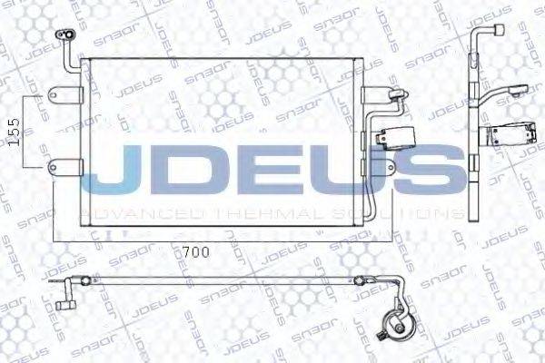 JDEUS 725M18 Конденсатор, кондиціонер