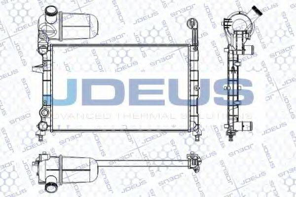 JDEUS RA0110220 Радиатор, охлаждение двигателя