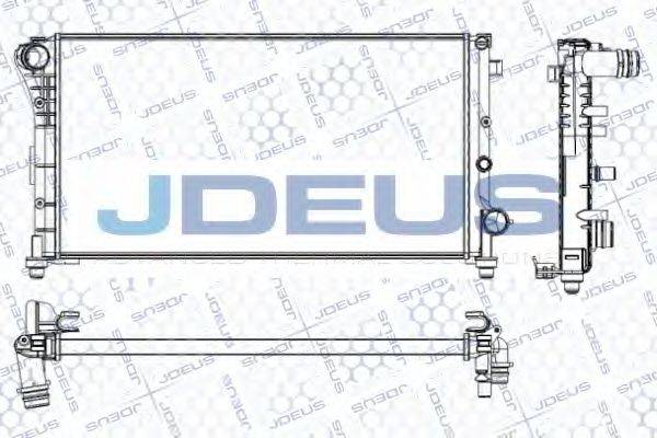 JDEUS RA0111050 Радиатор, охлаждение двигателя