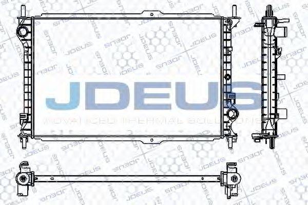 JDEUS RA0121090 Радиатор, охлаждение двигателя