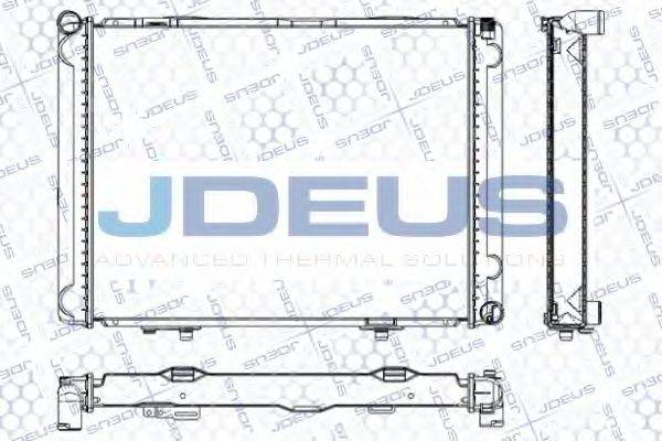 JDEUS RA0170610 Радиатор, охлаждение двигателя