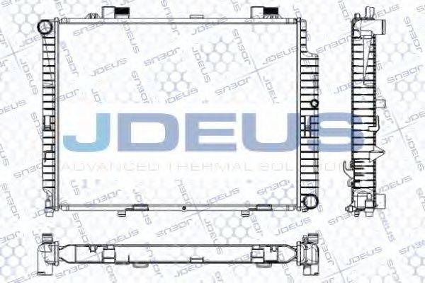 JDEUS RA0170620 Радиатор, охлаждение двигателя