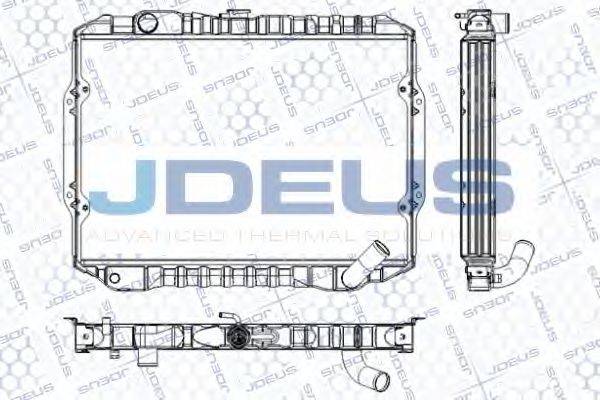 JDEUS RA0180060 Радиатор, охлаждение двигателя
