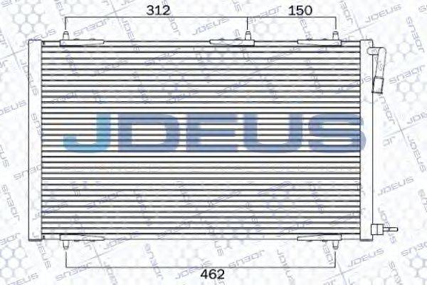 Конденсатор, кондиціонер JDEUS 721M50
