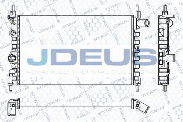 JDEUS RA0200411 Радиатор, охлаждение двигателя