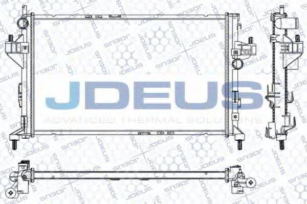 JDEUS RA0200850 Радиатор, охлаждение двигателя