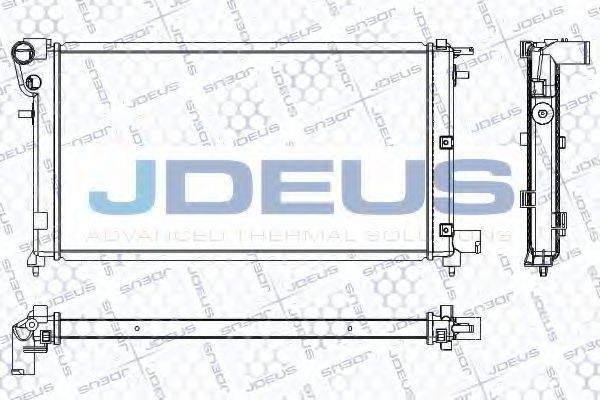 JDEUS RA0210271 Радиатор, охлаждение двигателя
