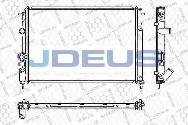 JDEUS RA0230540 Радиатор, охлаждение двигателя