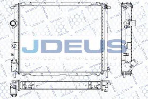 JDEUS RA0230640 Радиатор, охлаждение двигателя