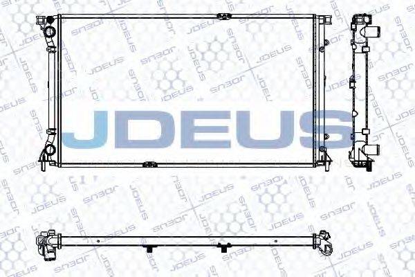 JDEUS RA0230800 Радиатор, охлаждение двигателя