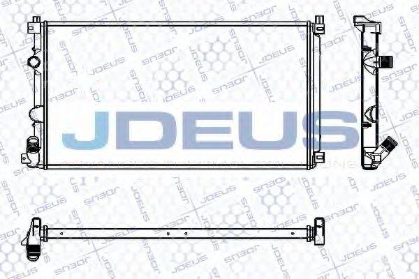 JDEUS RA0230810 Радиатор, охлаждение двигателя