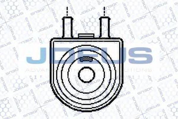 JDEUS 407M21 масляный радиатор, двигательное масло
