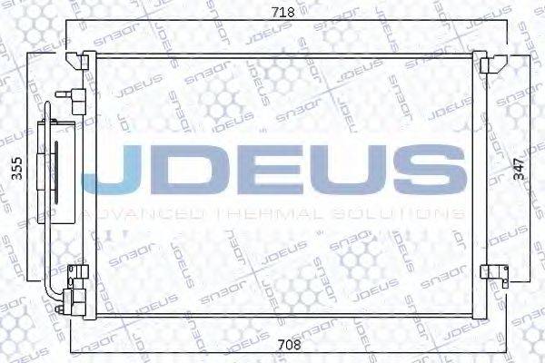 JDEUS 720M57 Конденсатор, кондиционер