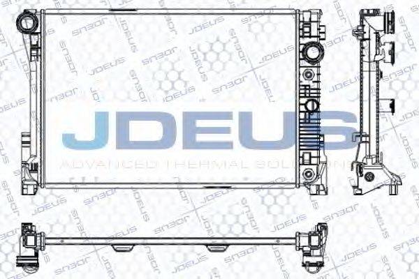 JDEUS RA0170920 Радиатор, охлаждение двигателя