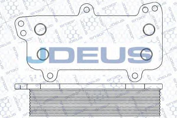 JDEUS 430M53 масляний радіатор, моторне масло
