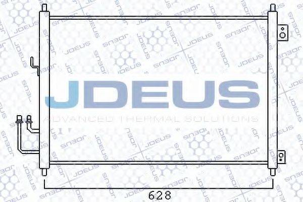 JDEUS 719M66 Конденсатор, кондиционер