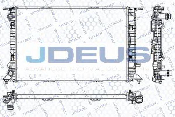 JDEUS RA0010430 Радиатор, охлаждение двигателя