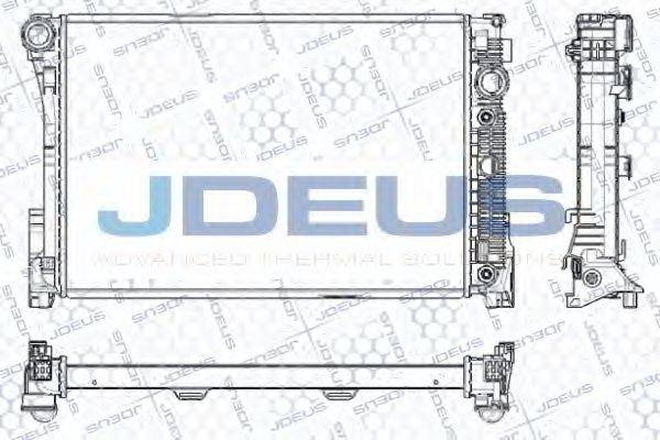 JDEUS RA0171010 Радиатор, охлаждение двигателя