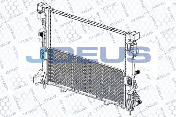 JDEUS RA0231040 Радіатор, охолодження двигуна