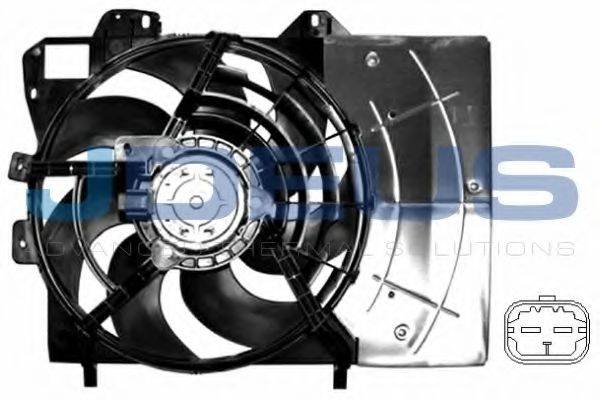 Вентилятор, охолодження двигуна JDEUS EV210350