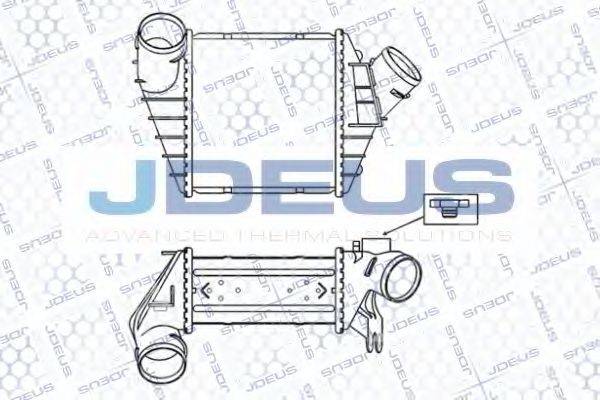 JDEUS 830M50A Интеркулер