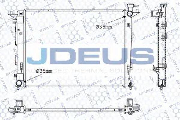 JDEUS 054M47 Радиатор, охлаждение двигателя