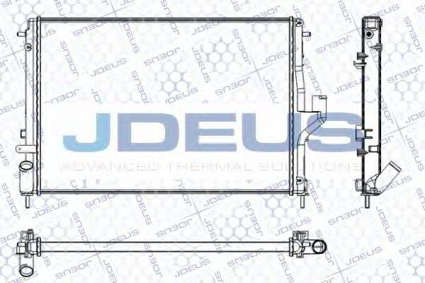 JDEUS RA0231050 Радиатор, охлаждение двигателя