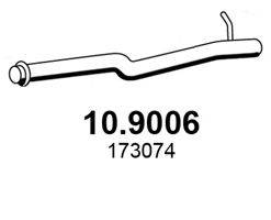 ASSO 109006 Труба вихлопного газу