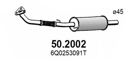 Предглушитель выхлопных газов ASSO 50.2002