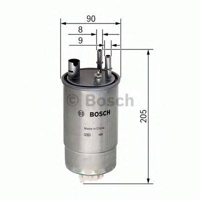 BOSCH F026402054 Паливний фільтр