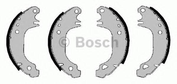 BOSCH F026004275 Комплект тормозных колодок