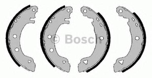 BOSCH F026004289 Комплект тормозных колодок